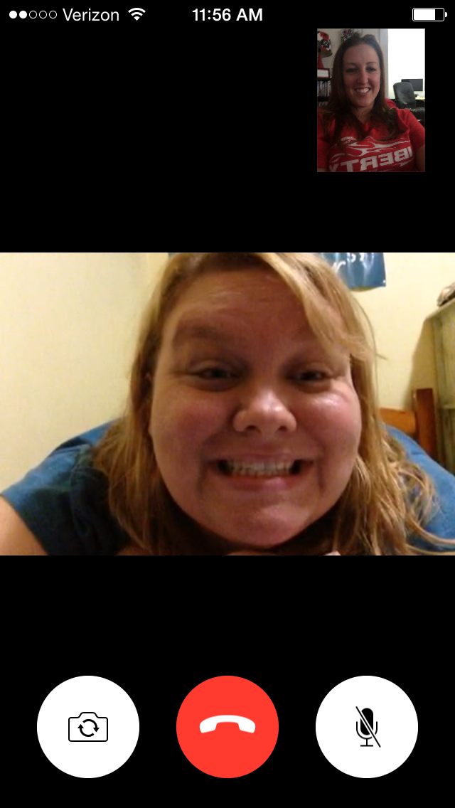 Facetime with Amie