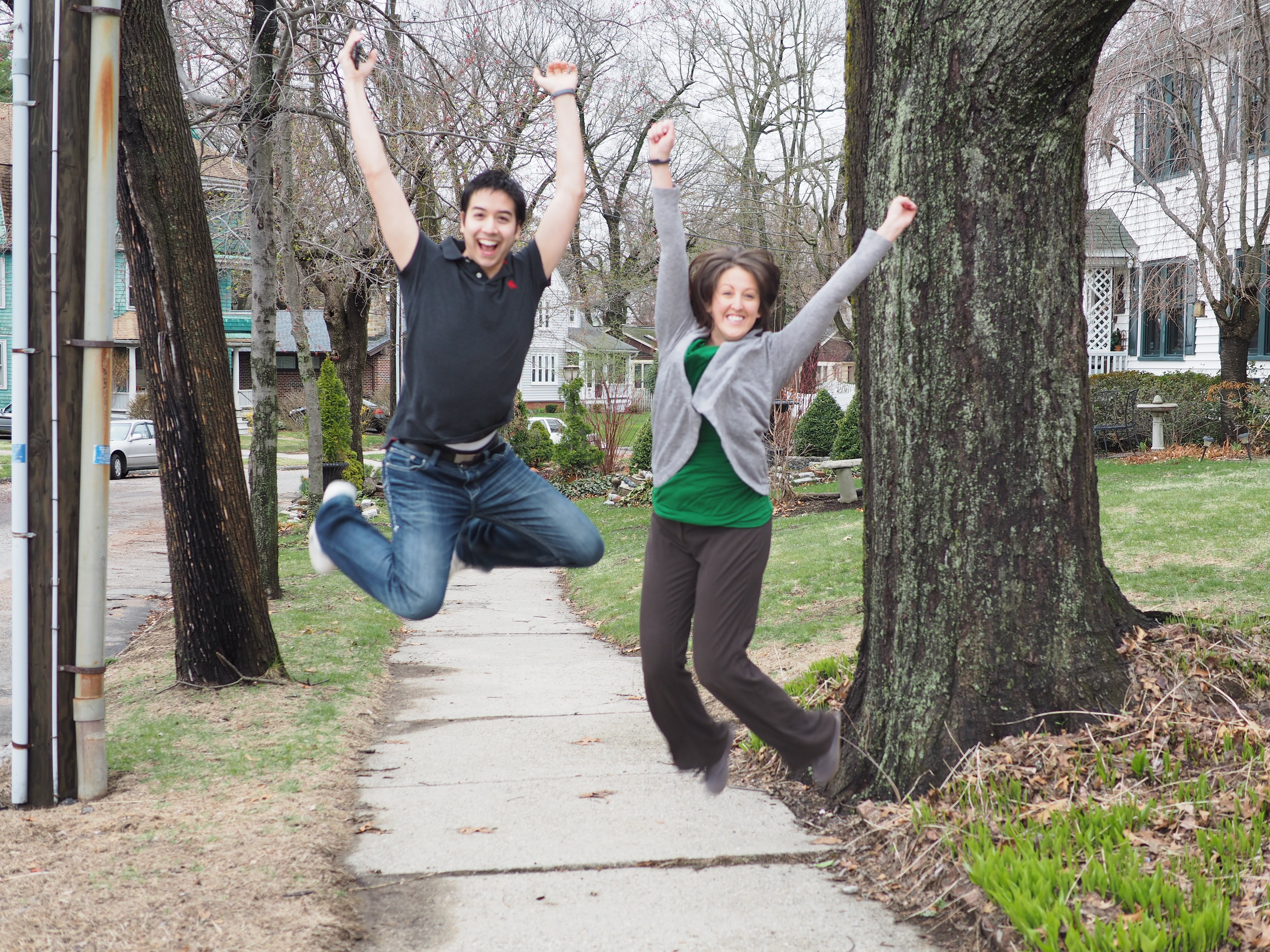 Pregnancy Jumping Photo